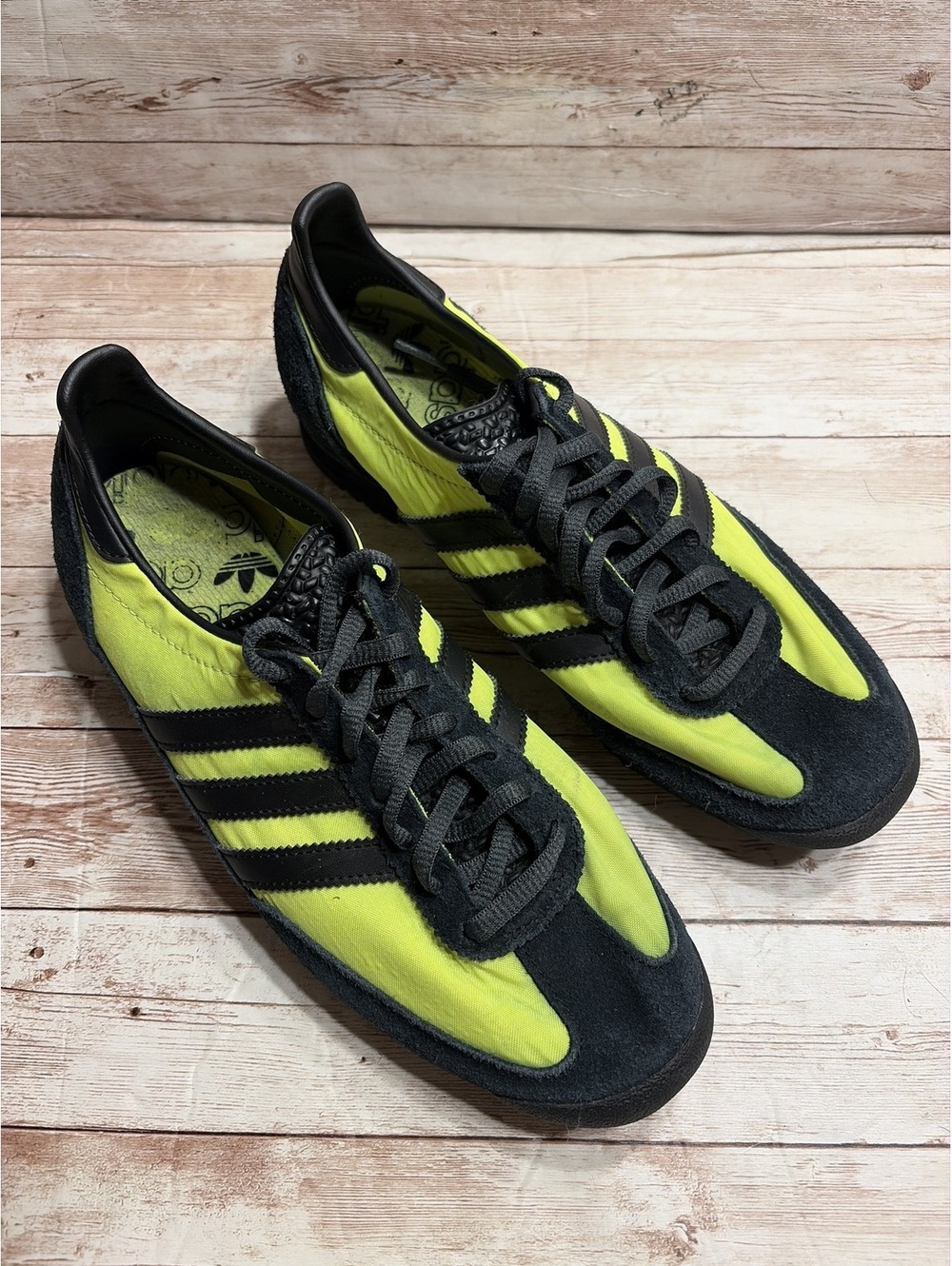 adidas Originals SL 72 RS in 'Core Black/Solar Yellow Size 6